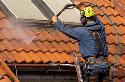 Démoussage et hydrofuge de toiture à Amel-sur-l'Étang